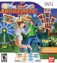 Active Life Magical Carnival Wii US box art